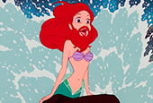 Героини мультиков Disney с бородой